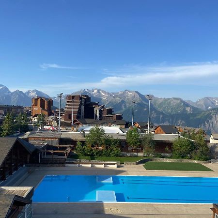 Superbe Studio Avec Vue Exceptionnelle Alpe d'Huez Exteriör bild